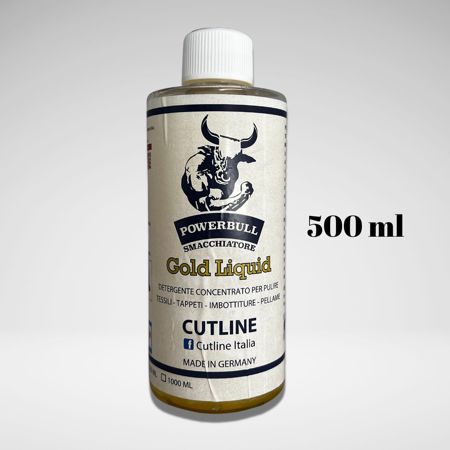 PowerBull Smacchiatore Gold Liquid 500ml - di Cutline - solo 15.00 euro! Compra ora su Cutline shop